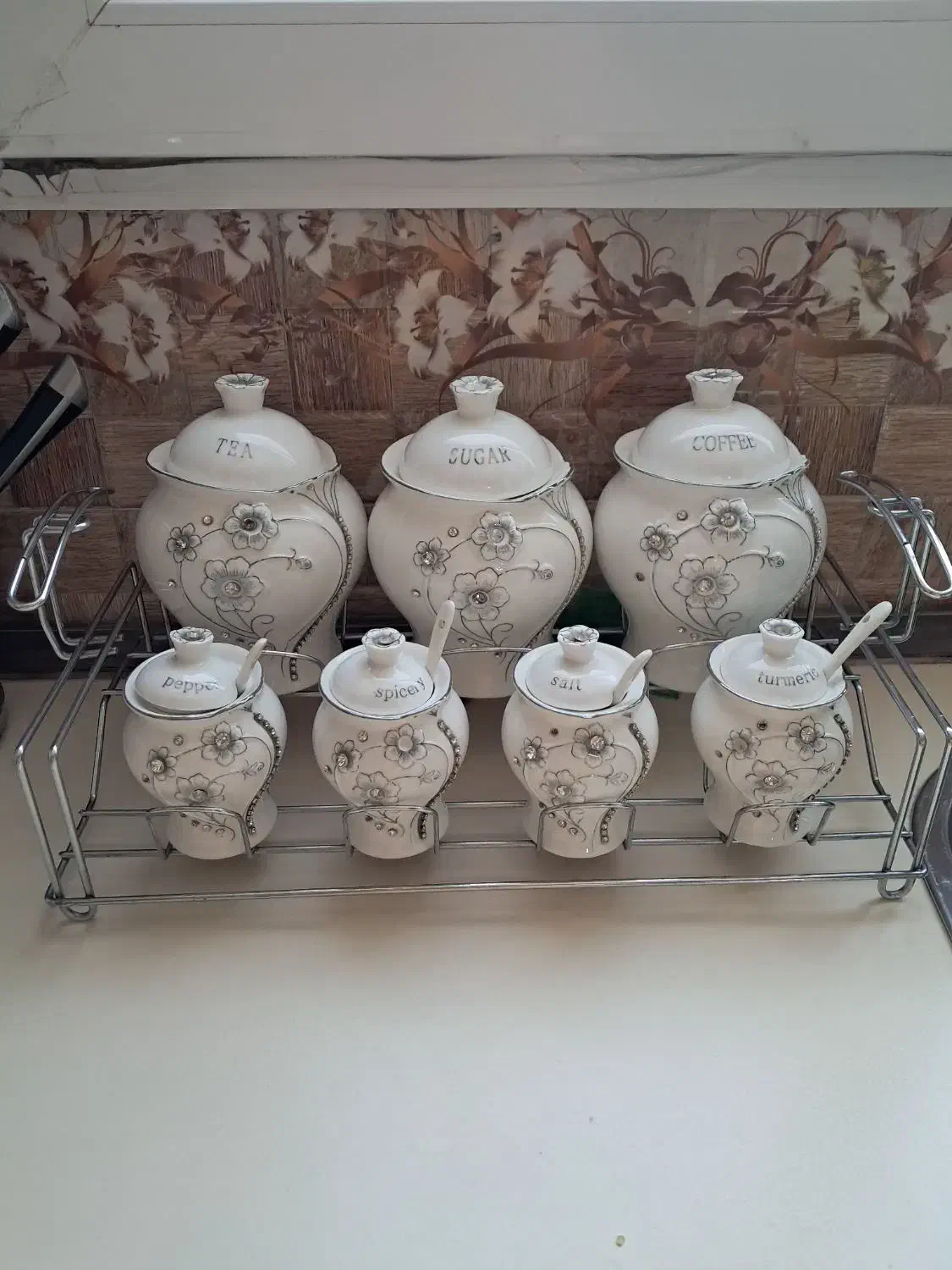 پاسماوری|ظروف سرو و پذیرایی|گلستان (تهران), |دیوار