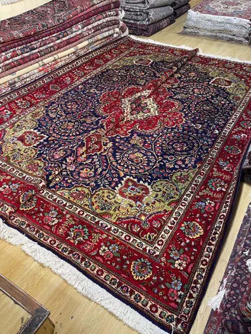 فرش جفت ۹ متری دستبافت تبریز|فرش|تهران, سلسبیل شمالی|دیوار