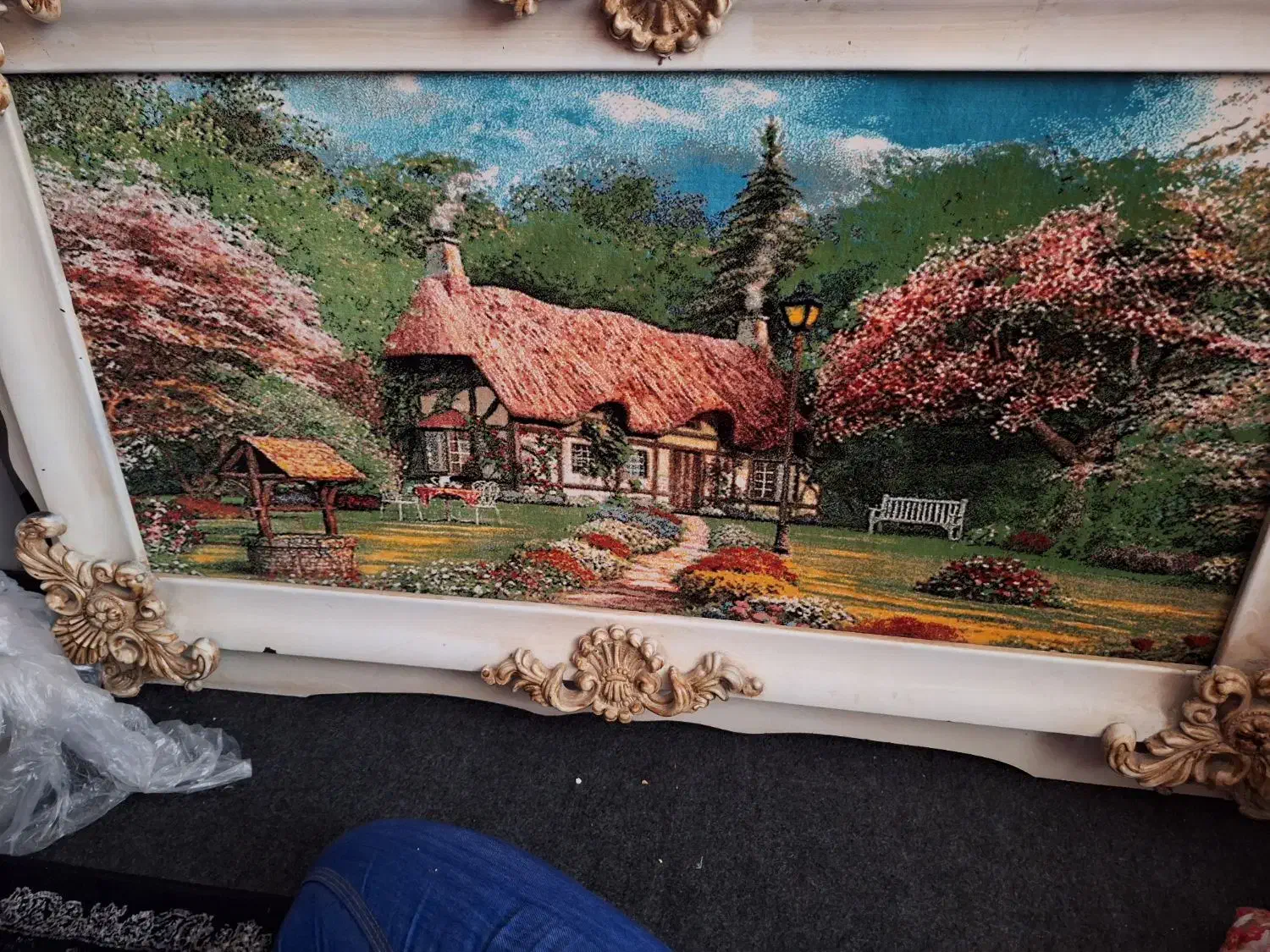 تابلو فرش سالم معاوضه میکنم|تابلو فرش|تهران, جلیلی|دیوار