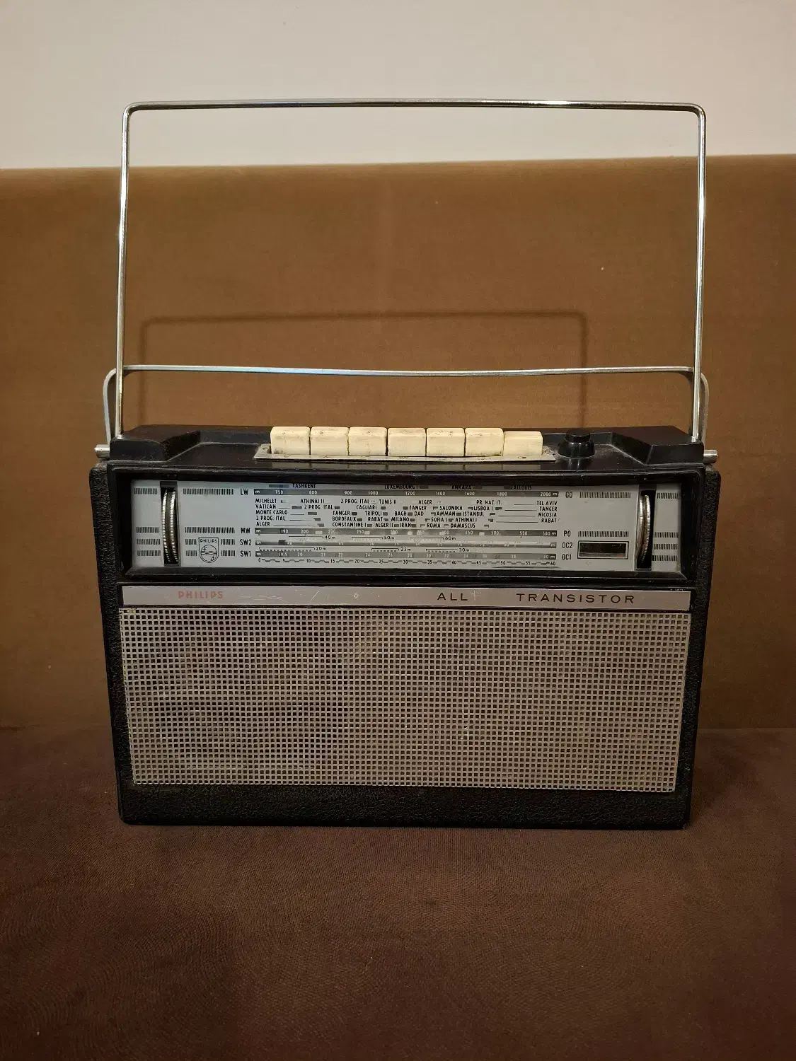 رادیوی قدیمی Philips All Transistor|کلکسیون اشیاء عتیقه|اردبیل, |دیوار