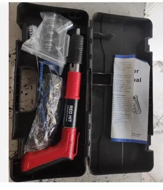 میخ کوب تفنگی دستی واشر فلزی ردهیت|ابزارآلات|محمدیه-قزوین, |دیوار