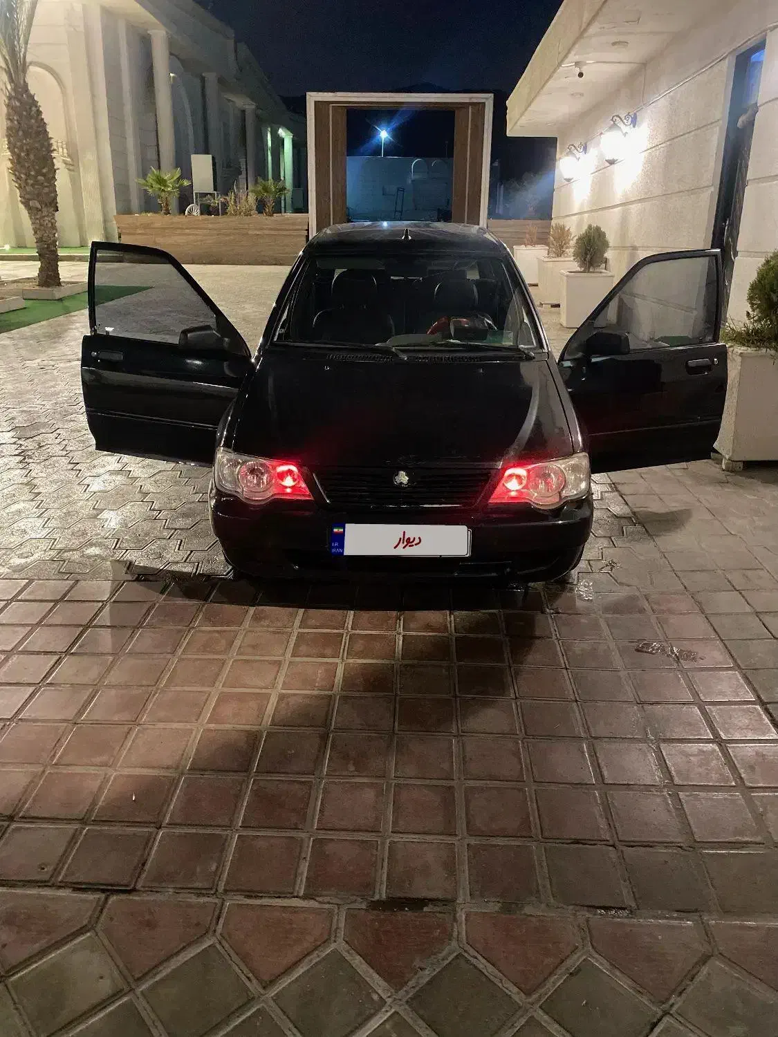 پراید ۱۱۱ مشکی|خودرو سواری و وانت|فولادشهر, سایت صنعتی کاوه|دیوار