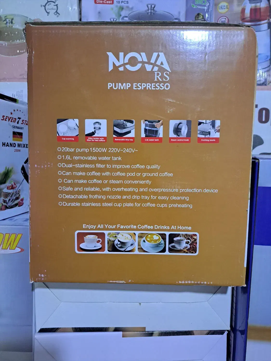 قهوه ساز اصلی نوا کد147|سماور، چایساز، قهوهساز|یاسوج, |دیوار