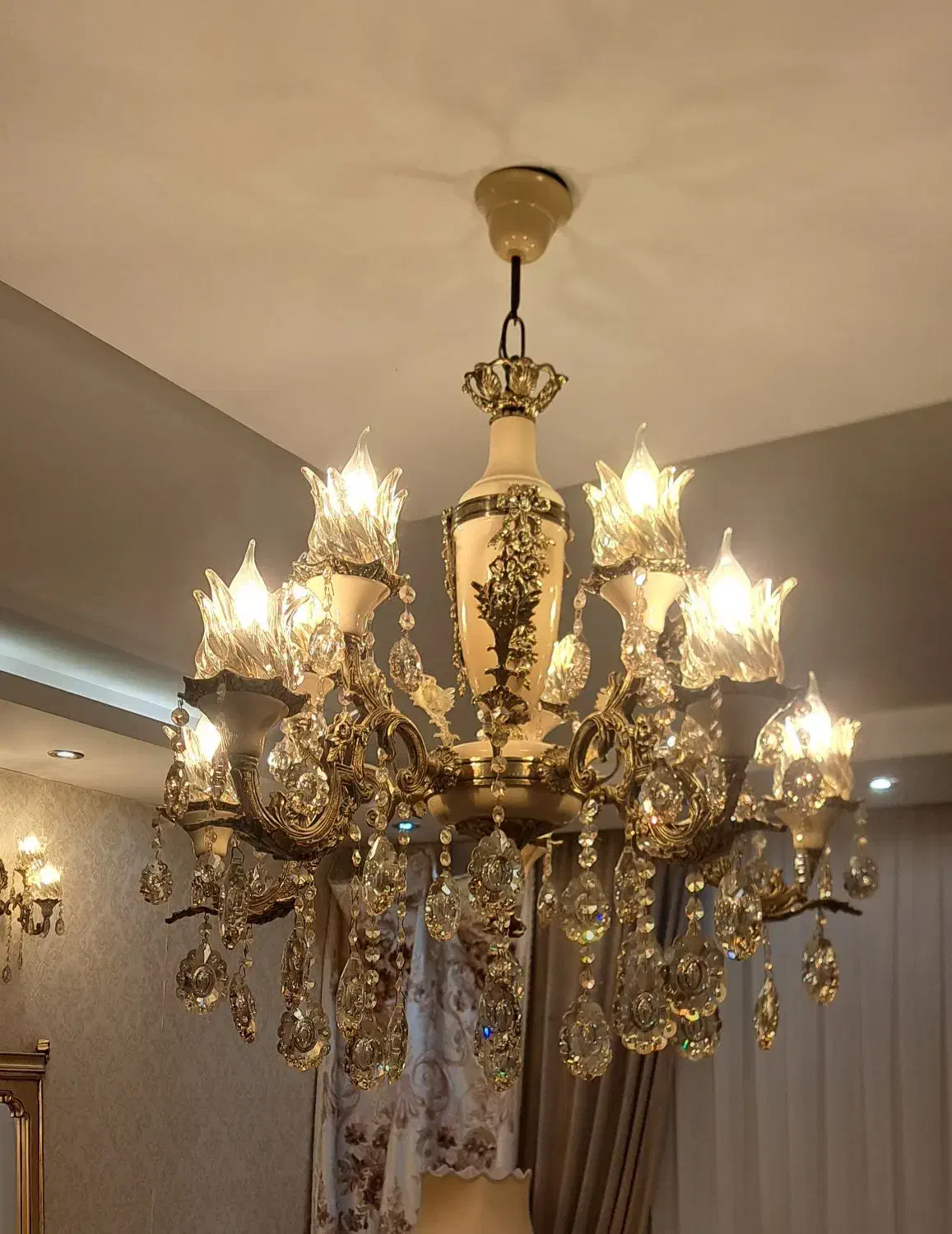 لوستر ودیوارکوب پذیرایی،لوستر آشپزخانه واتاق خواب|لوستر و چراغ آویز|مشهد, شهرآرا|دیوار