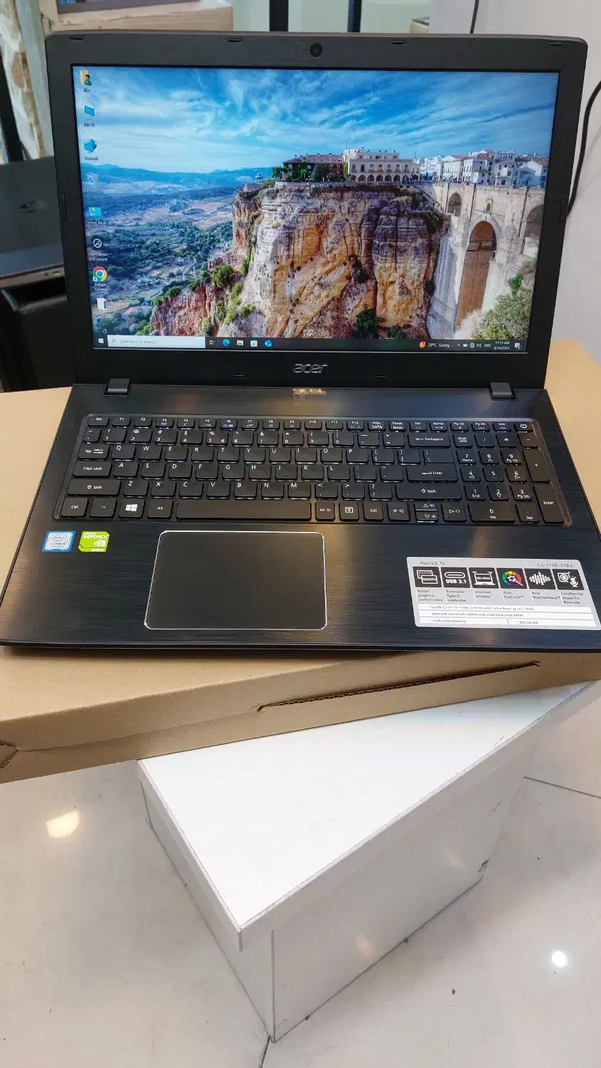 لپ تاپ گرافیک دار Acer e15 با گارانتی|رایانه همراه|تهران, ستارخان|دیوار