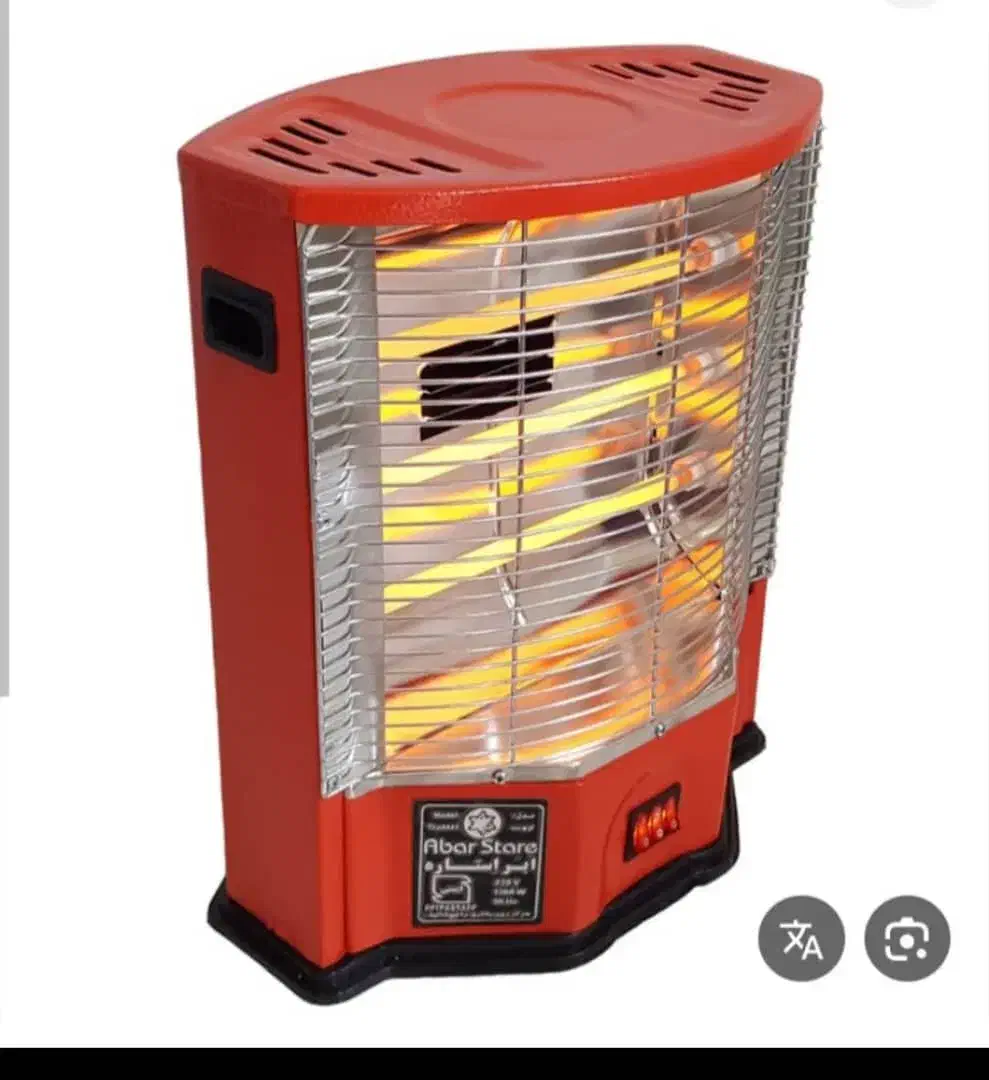 بخاری برقی هیتر برقی فن دار وبدون فن|بخاری، هیتر، شومینه|شیراز, نصرآباد|دیوار