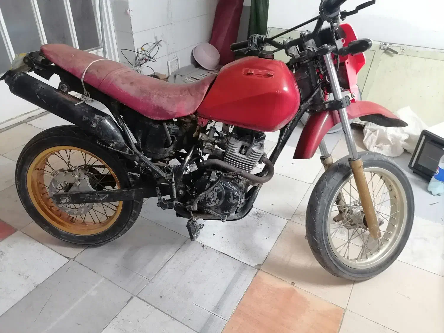 تریل پیشرو200 مدل 88 مدارک تکمیل قیمت 35|موتورسیکلت|بهاباد, |دیوار