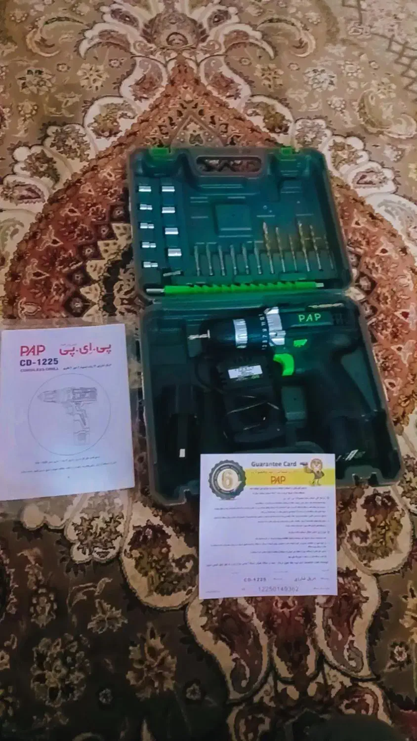 دریل شارژی نو گارانتی دار|ابزارآلات|لنگرود, |دیوار