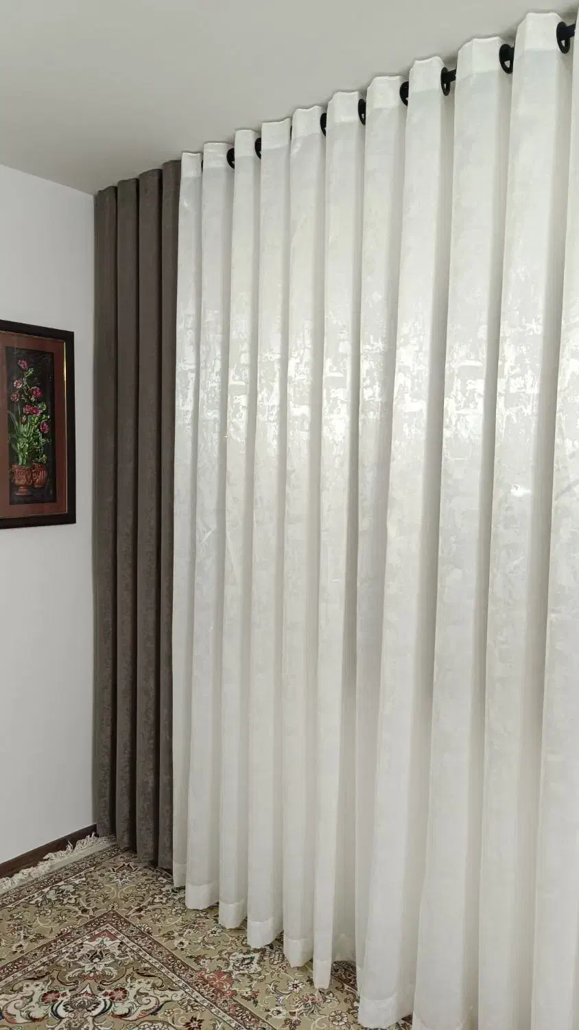 تولید انواع پرده آماده در ابعاد شما|پرده، رانر، رومیزی|گلبهار, شهر جدید گلبهار|دیوار