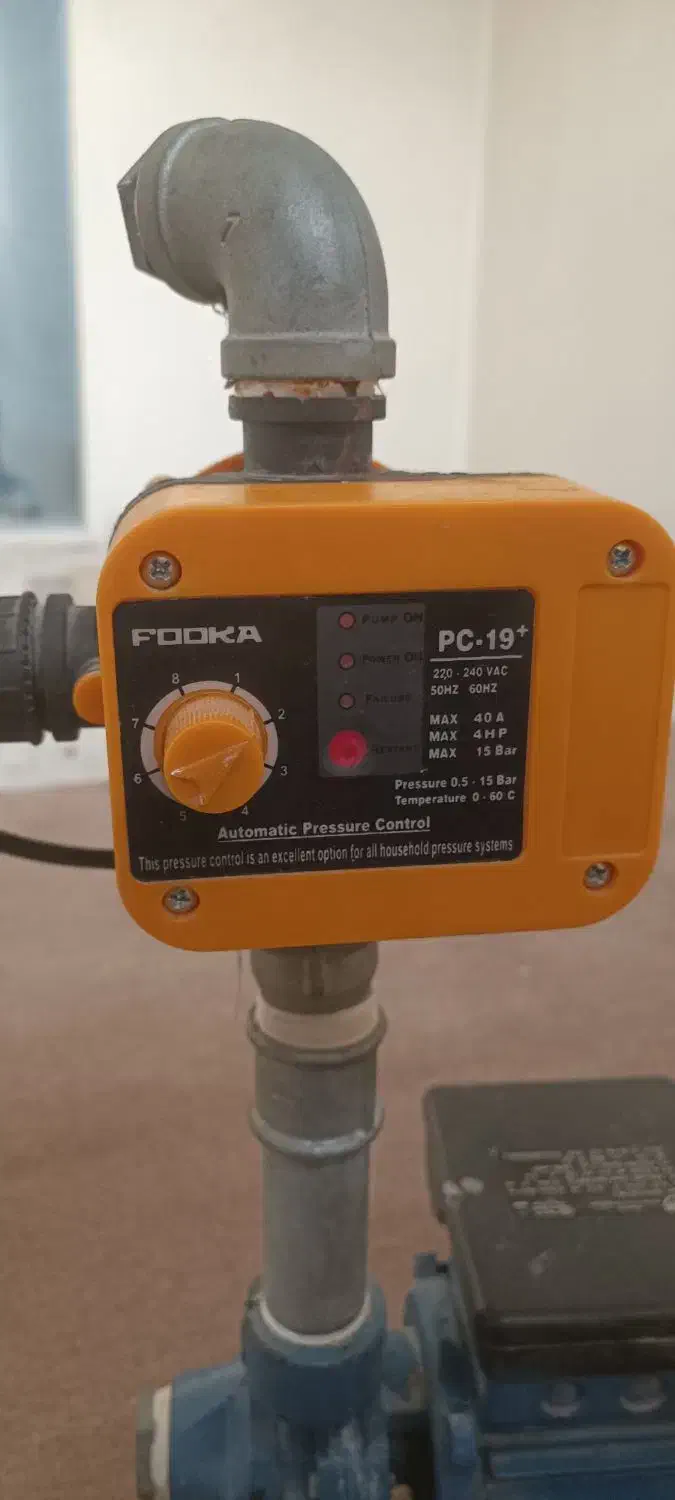 پمپ نیم اسب و ست کنترل|مصالح و تجهیزات ساختمان|تهران, شارق|دیوار