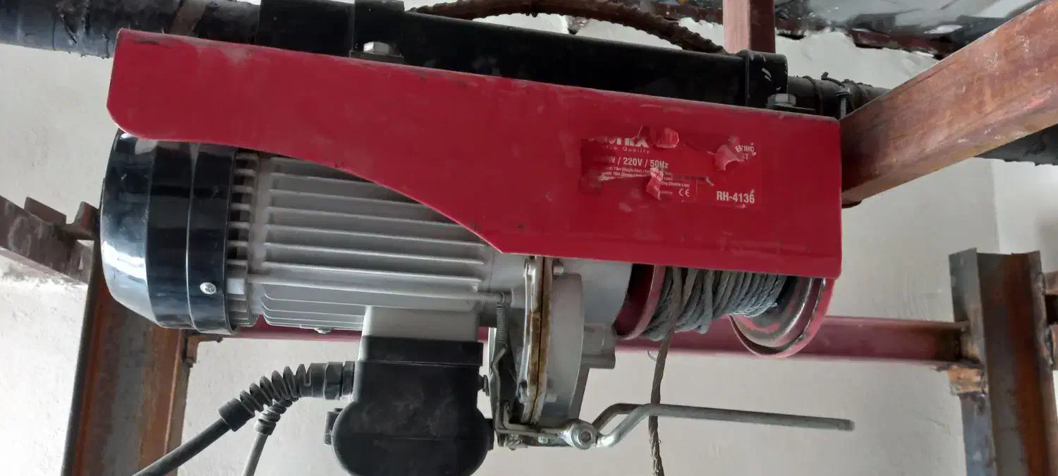 وینچ در حد نو ،قدرت بالا بر ۱ تن|ابزارآلات|خرمآباد (تنکابن), |دیوار