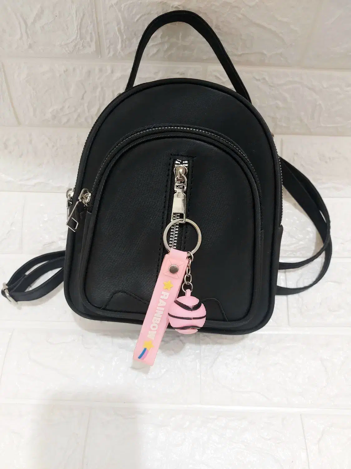 کوله پشتی مینی مشکی|کیف، کفش، کمربند|کرج, عظیمیه|دیوار