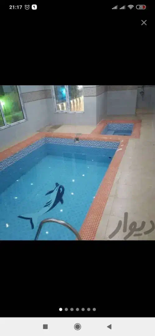 اجاره باغ ویلا استخر آبگرم (سرپوشیده)|اجارهٔ کوتاهمدت ویلا و باغ|شاندیز, |دیوار