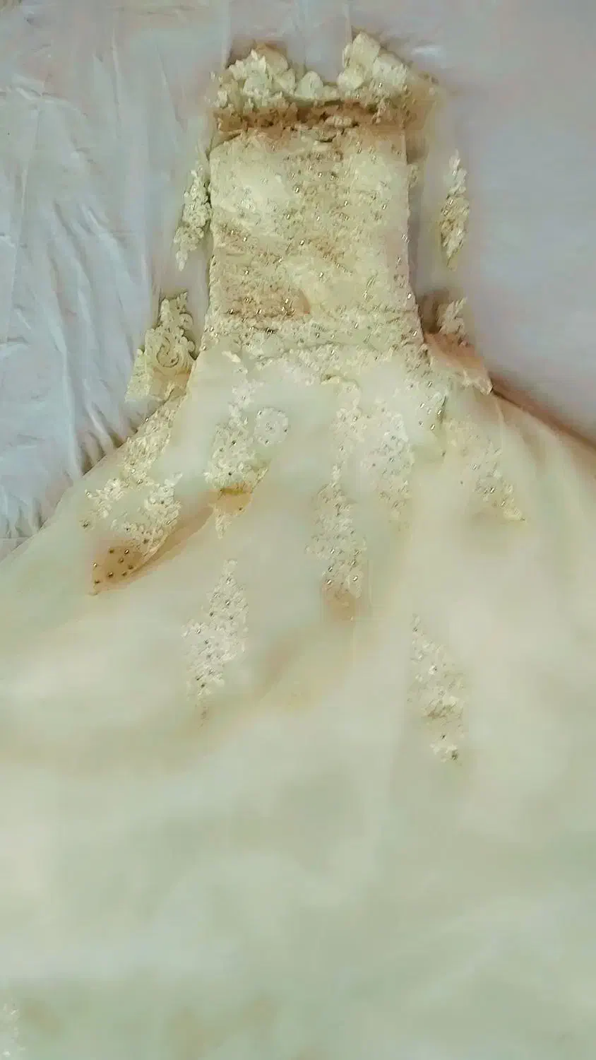 لباس عروس|لباس|زهک, |دیوار