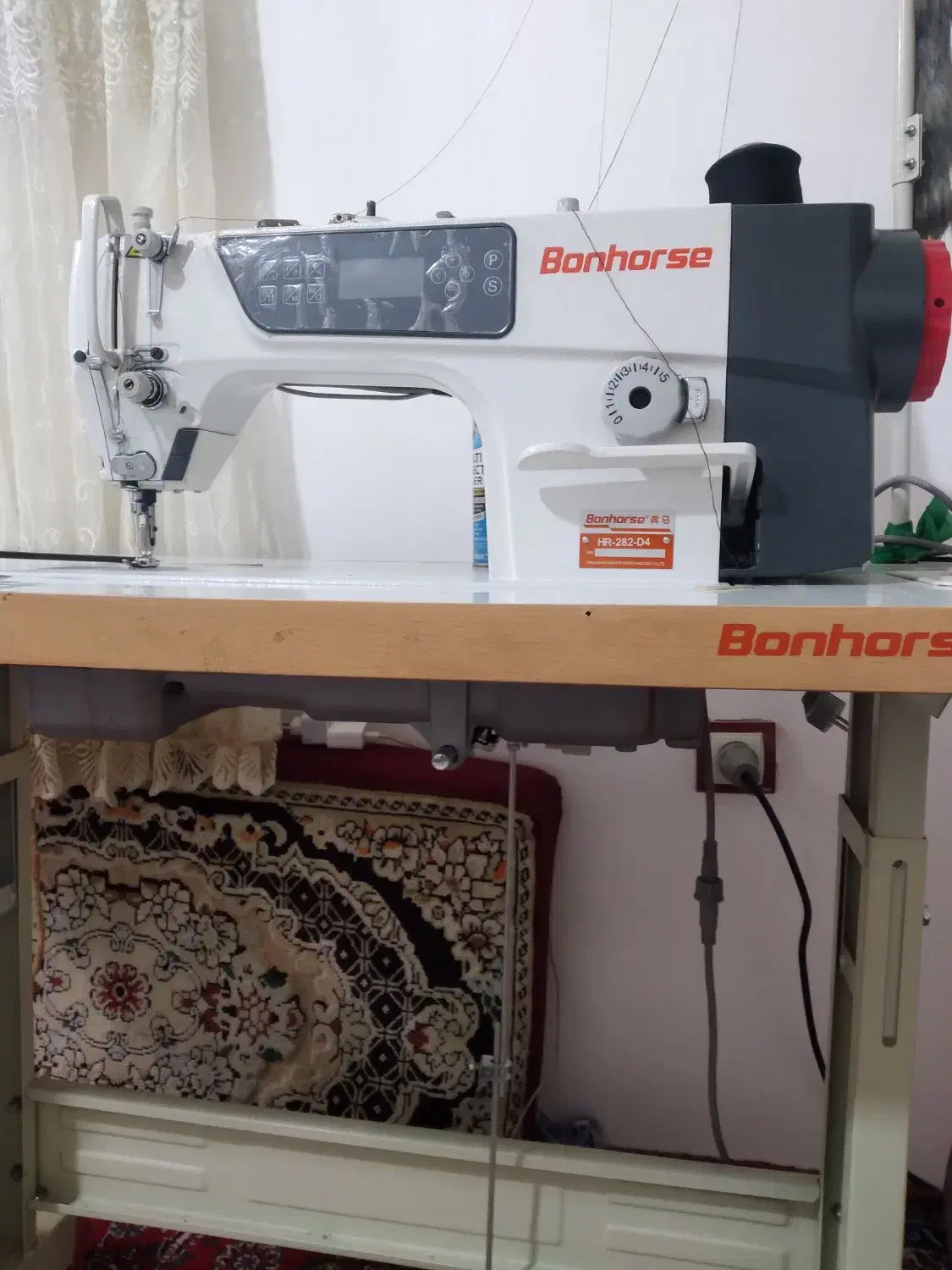 چرخ راسته دوز تمام فول کامپیوتری|چرخ خیاطی و ریسندگی|قیدار, |دیوار