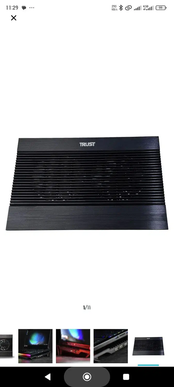 فن لپتاپ trust tpad-8 تمام آلمینیوم|قطعات و لوازم جانبی رایانه|اصفهان, هفتون|دیوار