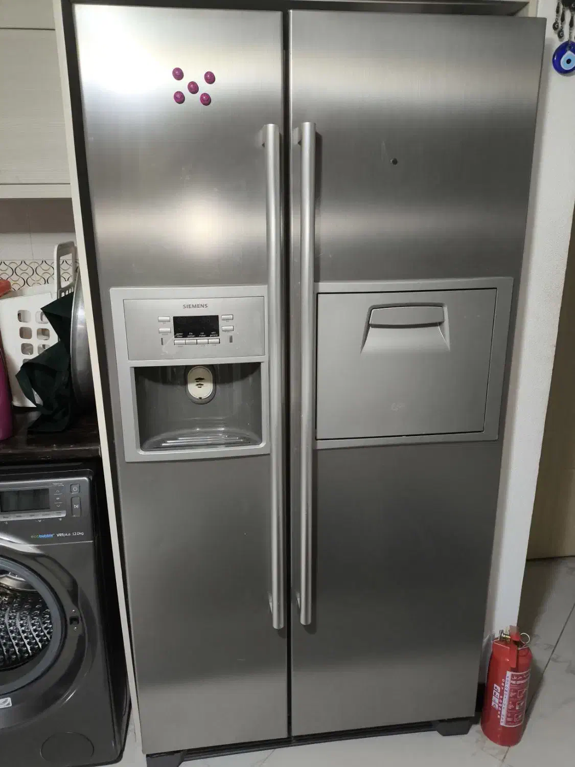 یخچال زیمنس اصل المان|یخچال و فریزر|کیش, |دیوار