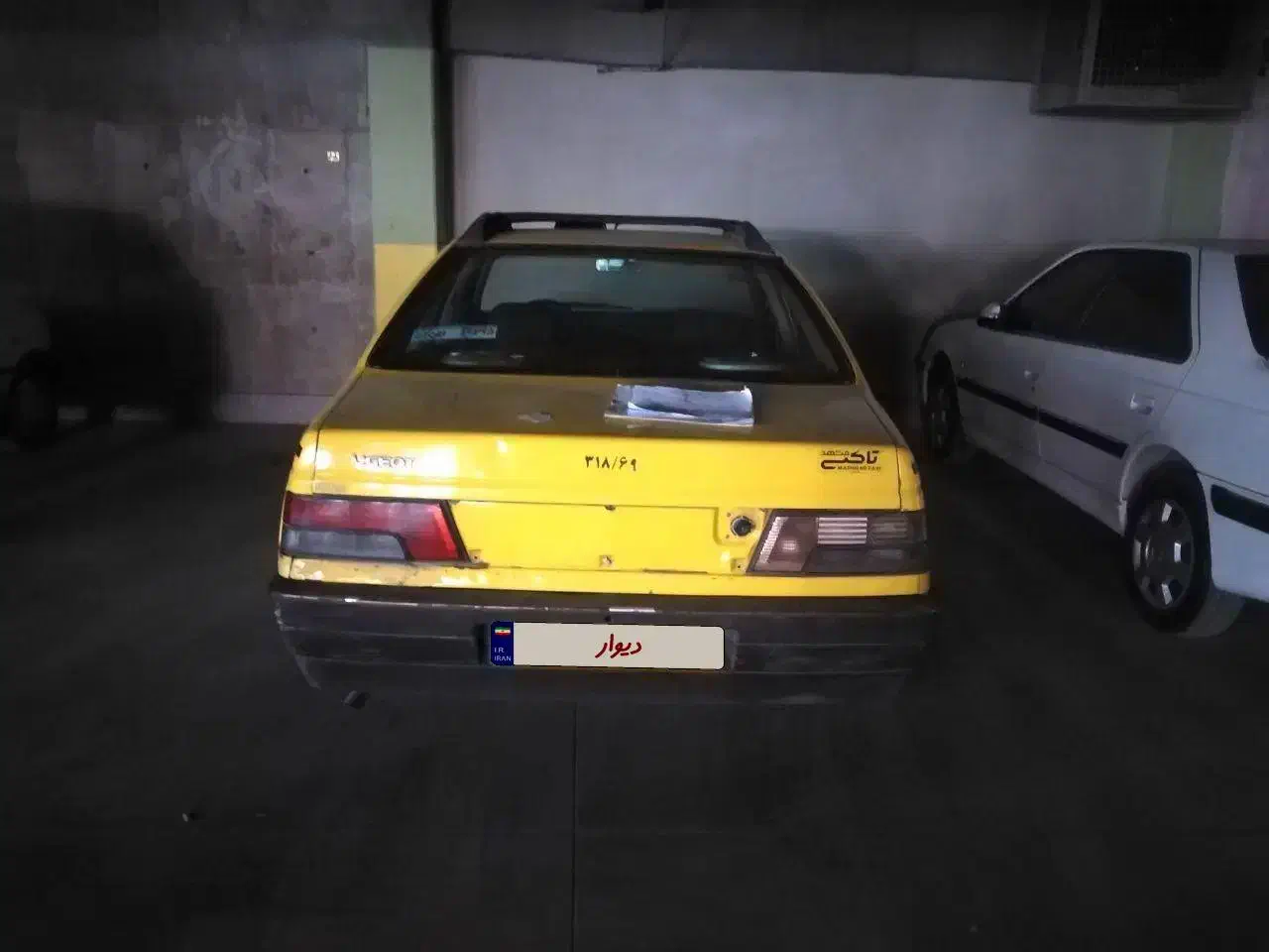 پژو تاکسی روآ|خودرو سواری و وانت|مشهد, نوده|دیوار