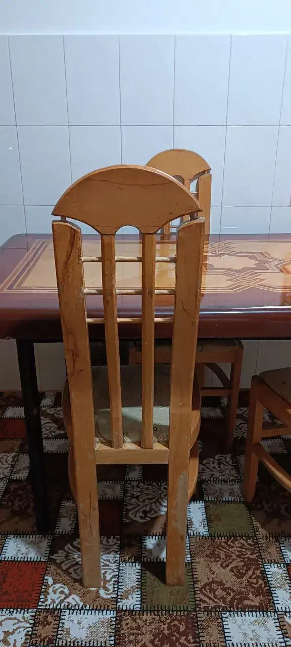 میز ناهارخوری ۶نفره|میز و صندلی غذاخوری|دورود, |دیوار