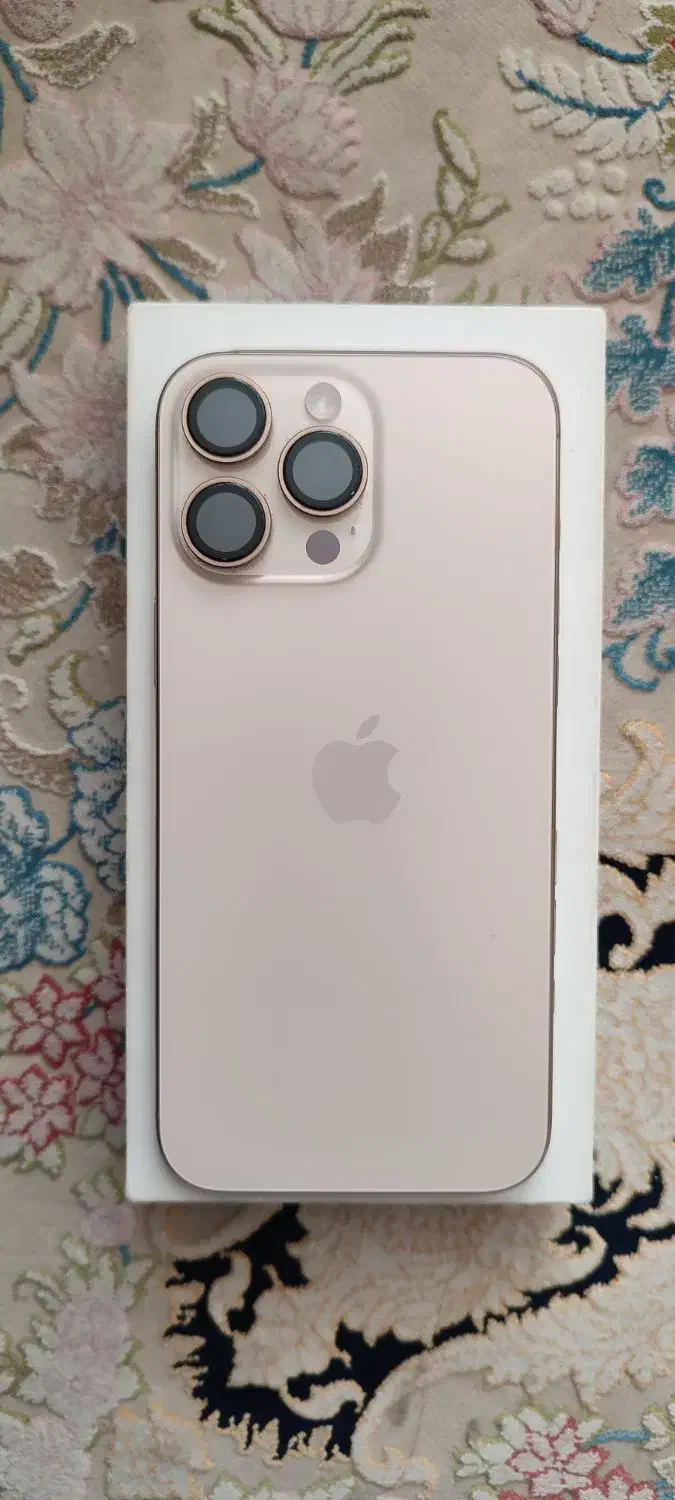 اپل iPhone 16 Pro Max با حافظهٔ ۲۵۶ گیگابایت|موبایل|شیراز, باهنر|دیوار