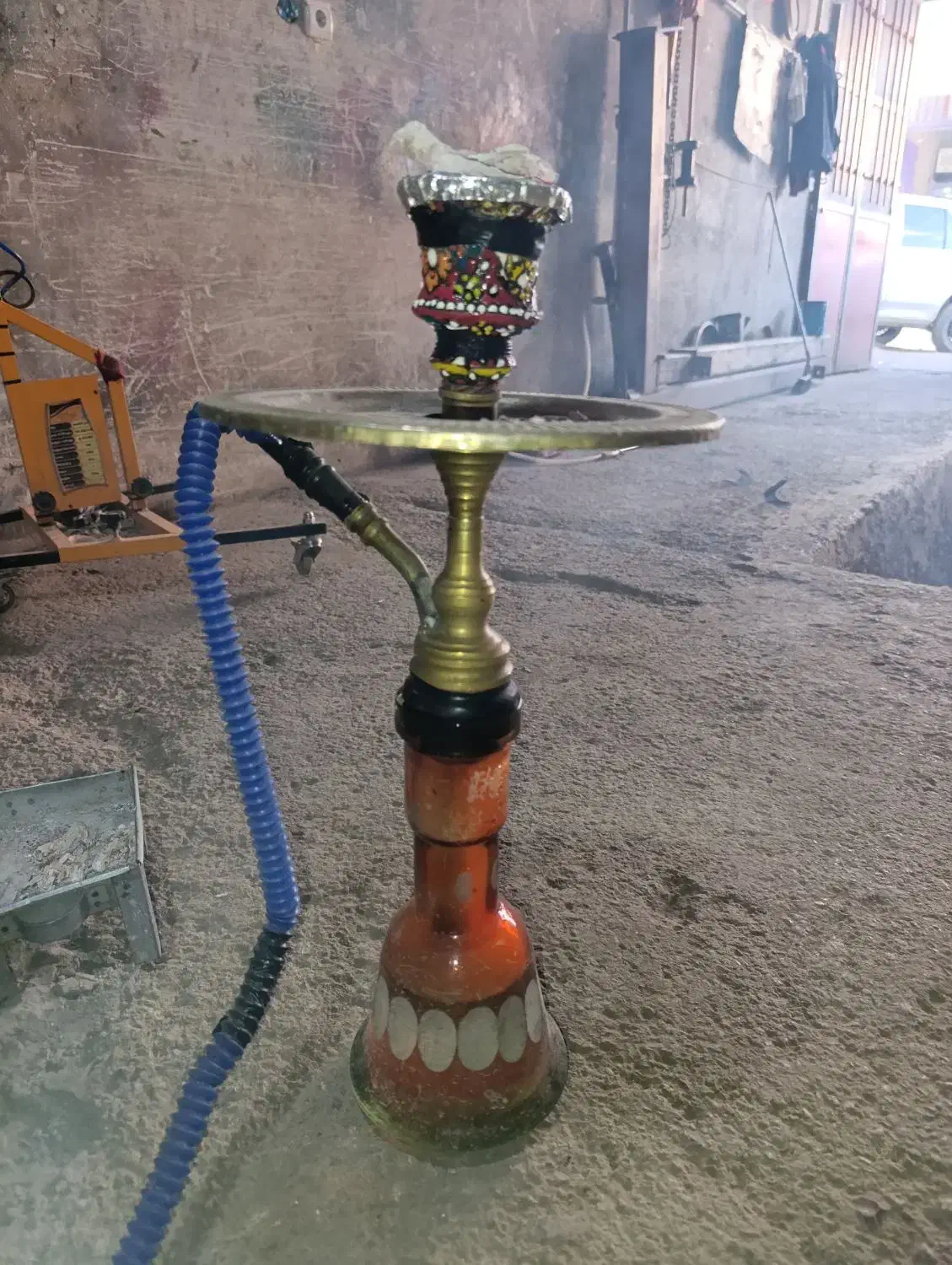 قلیان برنجی|کلکسیون و سرگرمی|روانسر, |دیوار