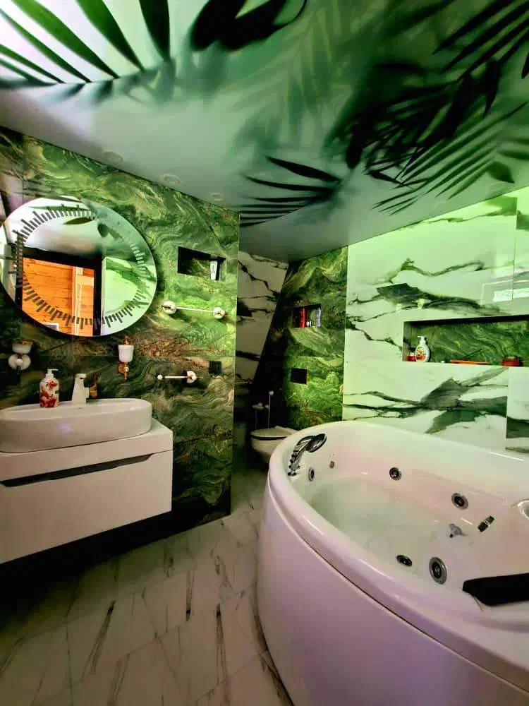 کلبه بهشت تک خوابه دردل جنگل جکوزی کیایی|اجارهٔ کوتاه‌مدت ویلا و باغ|رامسر, |دیوار