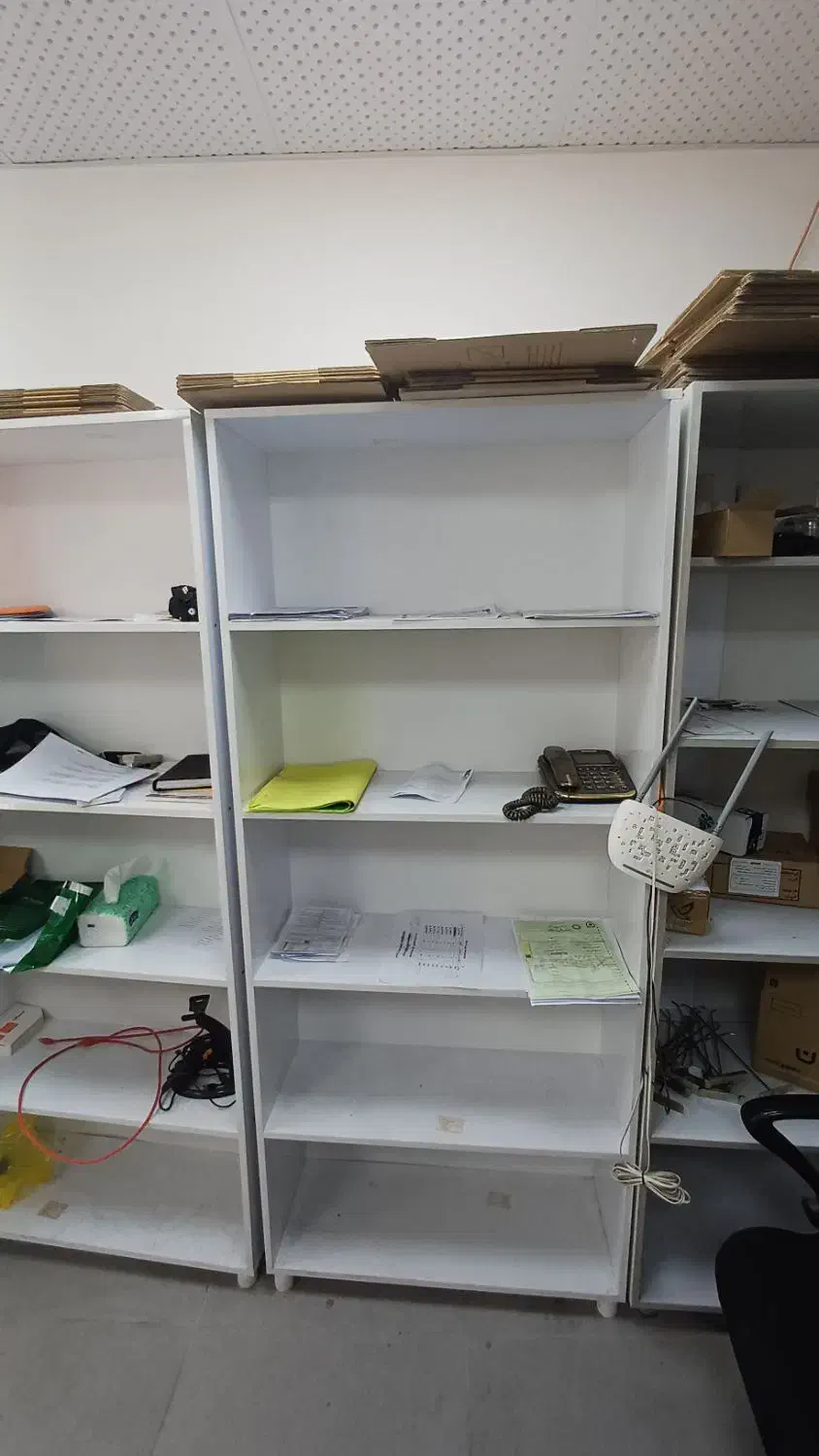 قفسه و پیشخوان  mdf|کتابخانه، شلف، قفسه‌های دیواری|ارومیه, |دیوار