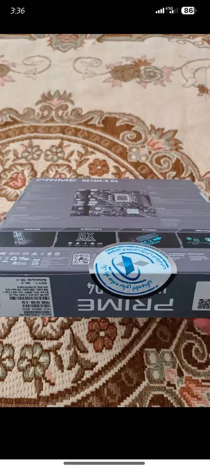 مادربورد h610m k d4|قطعات و لوازم جانبی رایانه|تبریز, |دیوار