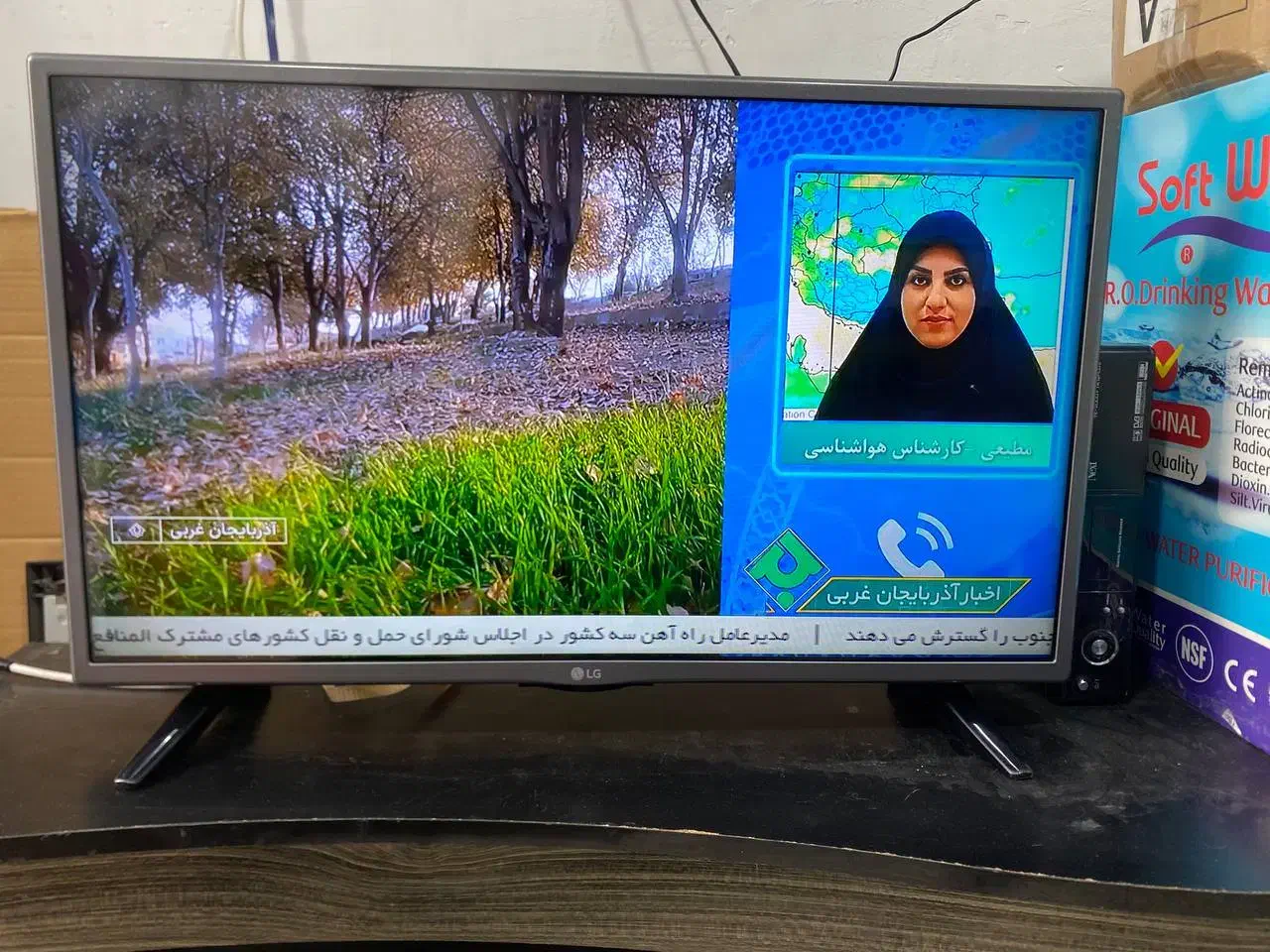 تلویزیون ال ای دی الجی 32 اینچ اصل کره در حد نو|تلویزیون و پروژکتور|اشنویه, |دیوار