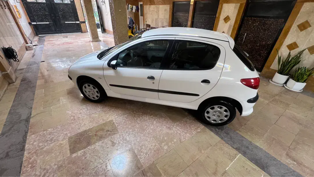 پژو206 تیپ ۲ بدون رنگ بدون خال مشابه صفر مدل1389|خودرو سواری و وانت|کهریزک, |دیوار