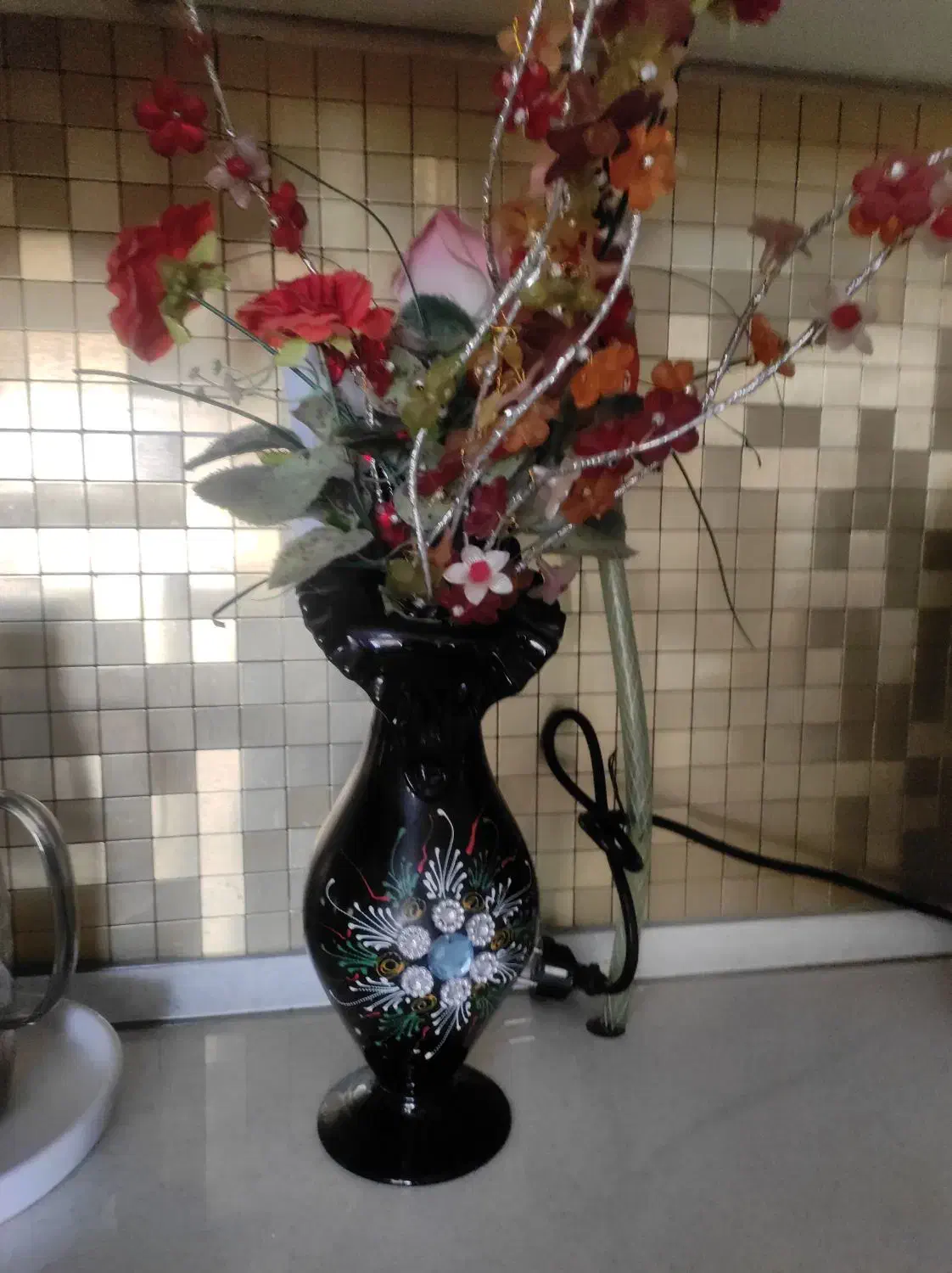 مجسمه جغد سه تیکه چوبی و گلدان فروشی|مجسمه، تندیس، ماکت|کرمانشاه, |دیوار