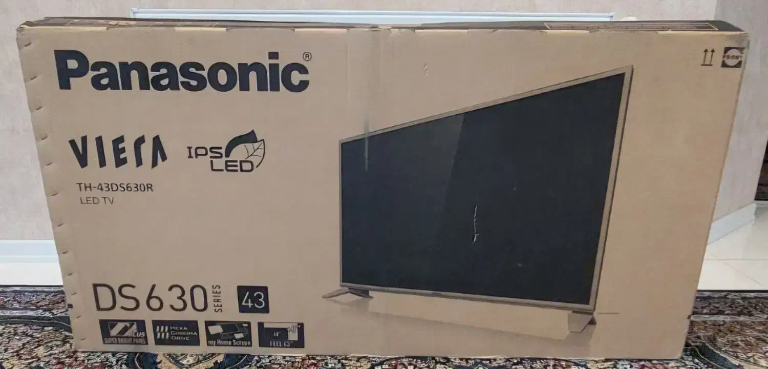تلویزیون ۴۳اینچ پاناسونیک فول اچدی اسمارت|تلویزیون و پروژکتور|مشهد, جاهد شهر|دیوار