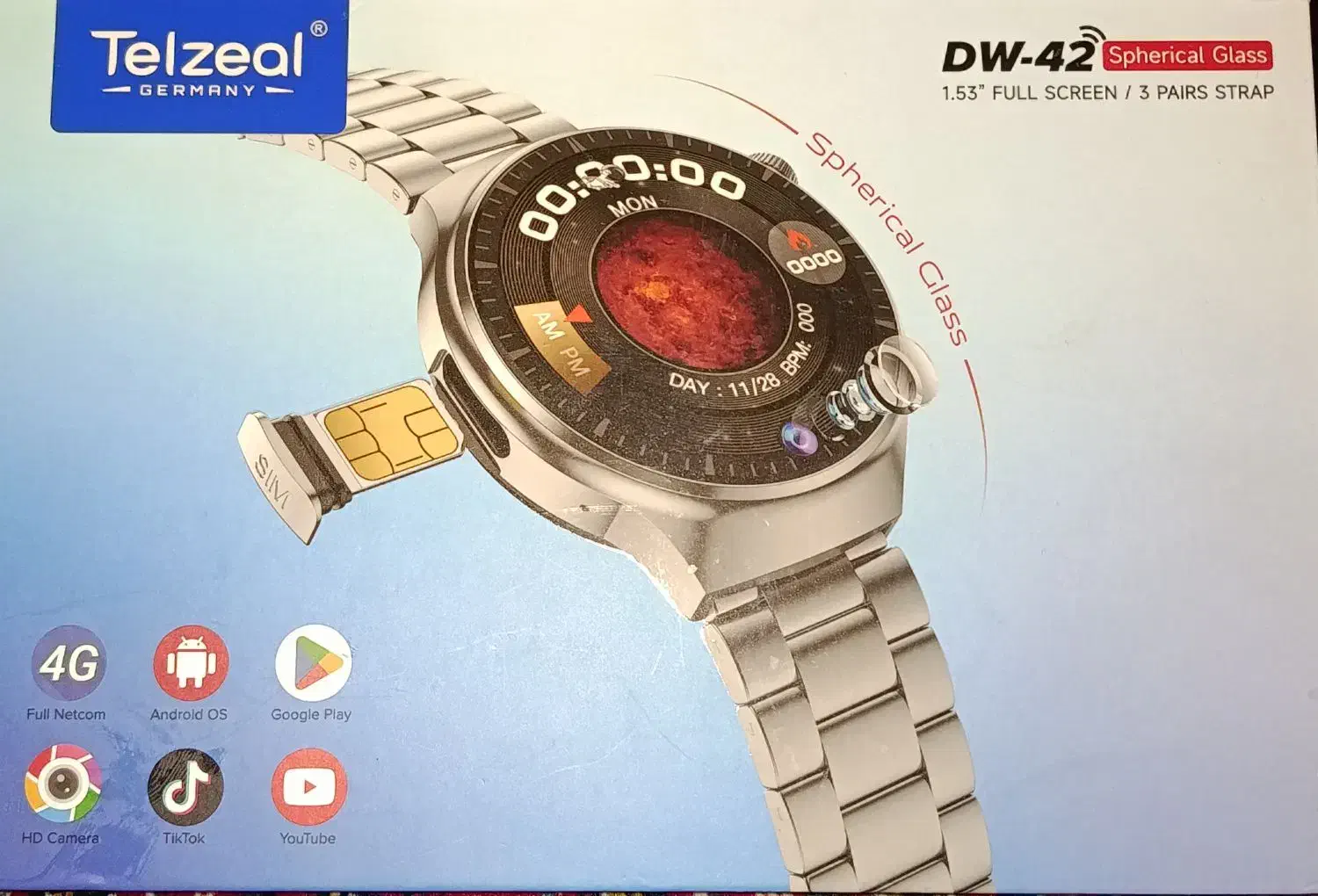 ساعت هوشمند سیمکارت خور|ساعت|چوار, |دیوار