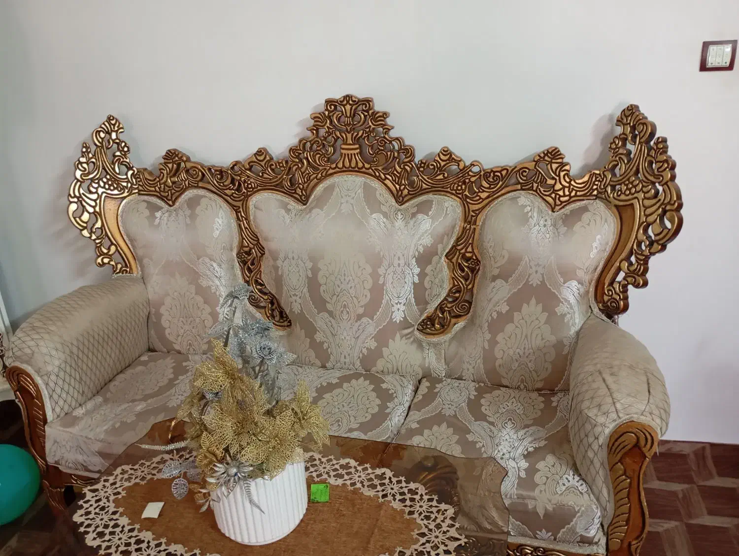 مبل ۷نفره|مبلمان خانگی و میز عسلی|تاکستان, |دیوار