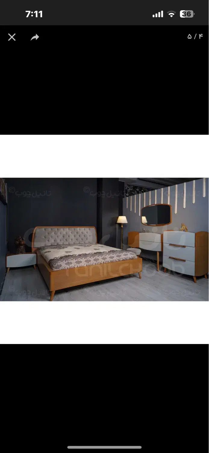 سرویس خواب|تخت و سرویس خواب|بوئین زهرا, |دیوار