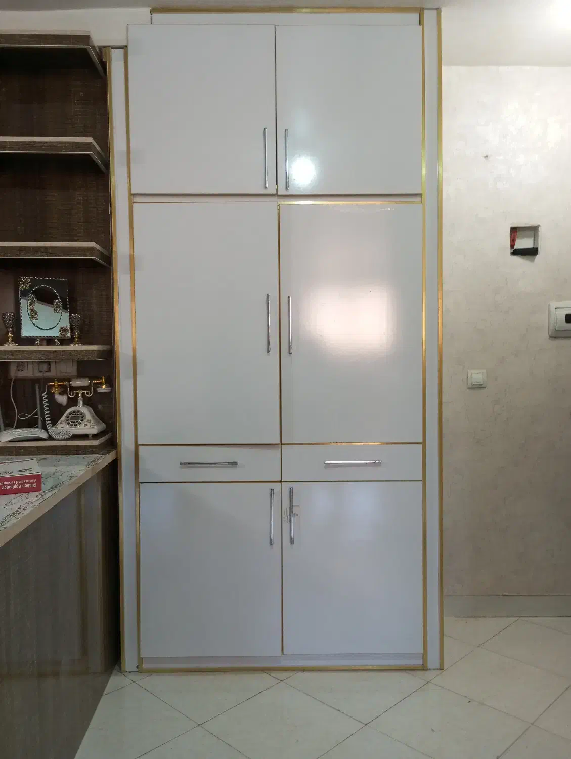 کمددیواری|جاکفشی، کمد، دراور|داران, |دیوار