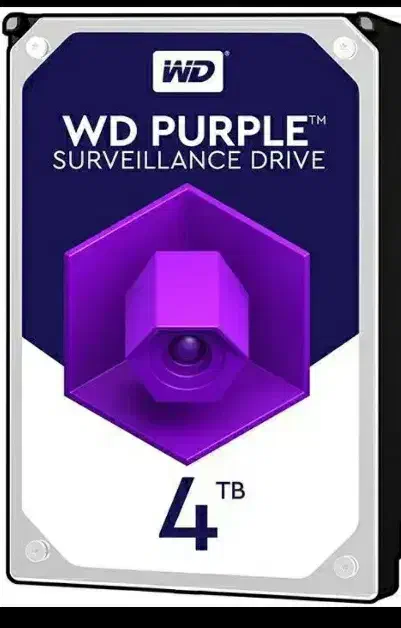 هارد ۴ ترا بنفش وسترن دیجیتال کاملا در حد نو|قطعات و لوازم جانبی رایانه|اردبیل, |دیوار