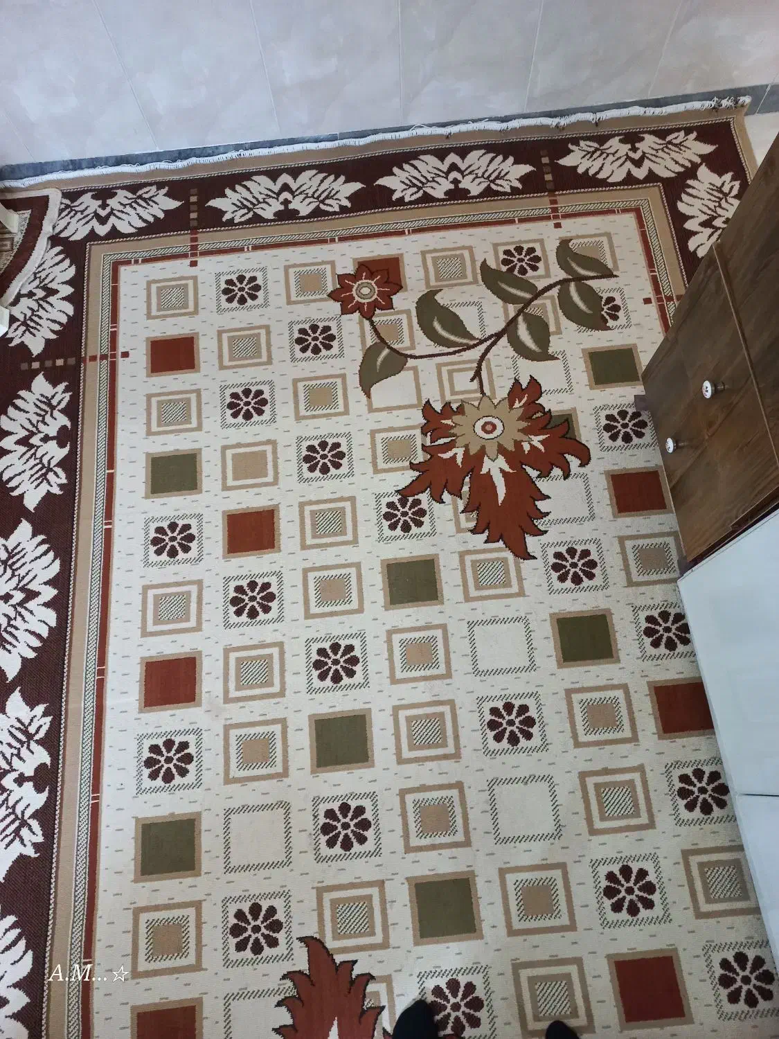 گلیم فرش|گلیم، جاجیم، گبه|همدان, |دیوار