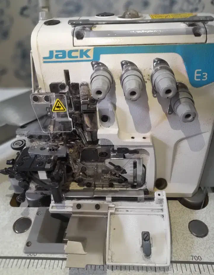 زیگزال جک  e3|چرخ خیاطی و ریسندگی|پرند, فاز ۵|دیوار