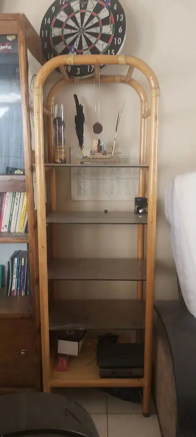 قفسه و کمد دو کشو و میز عسلی|کتابخانه، شلف، قفسههای دیواری|تهران, مجیدیه|دیوار