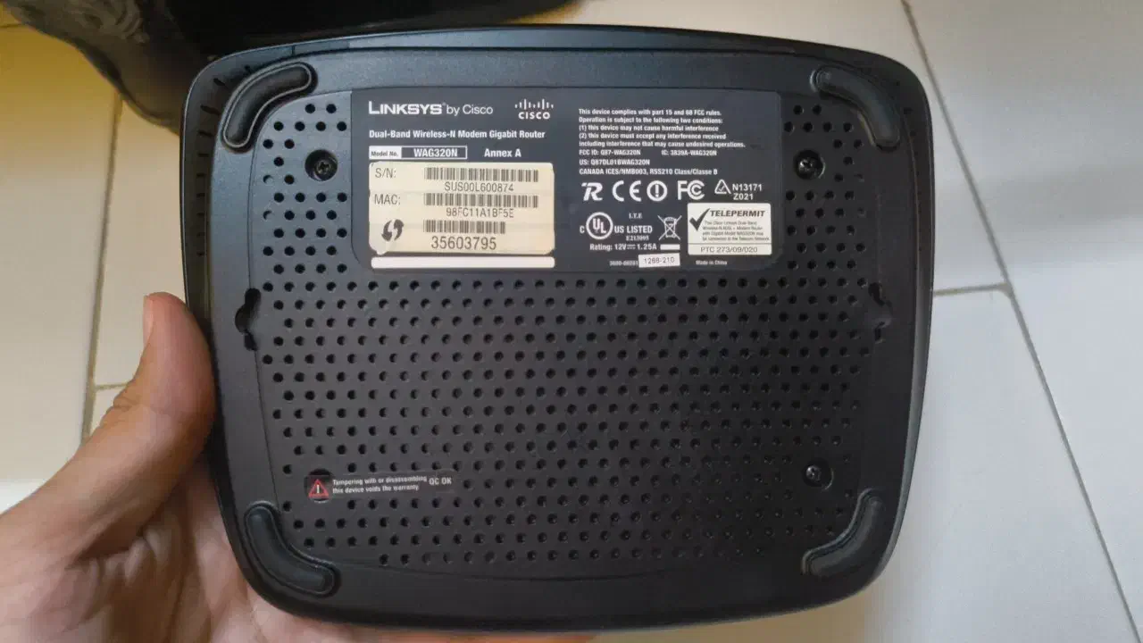 مودم ADSL Cisco WAG 300N|مودم و تجهیزات شبکه|مشهد, سید رضی|دیوار