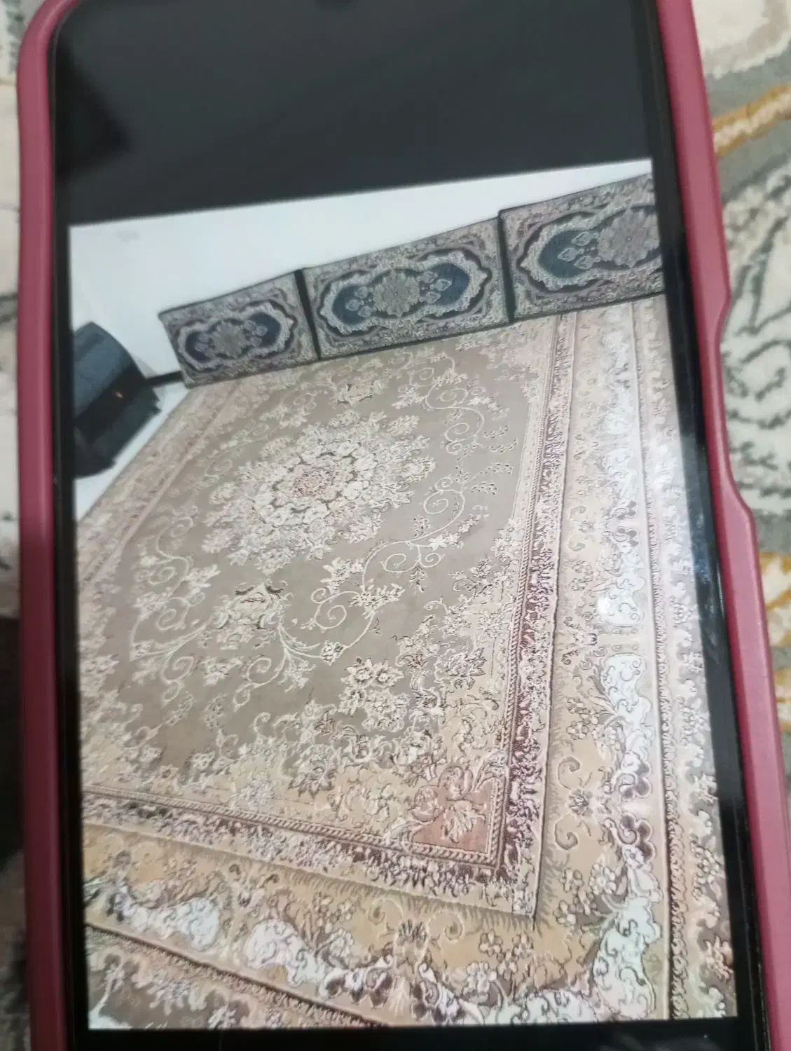 قالی ۱۲متری سالم|گلیم، جاجیم، گبه|ساری, |دیوار