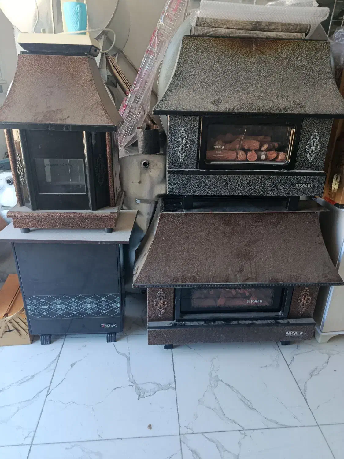 بخاری نیک کالا|بخاری، هیتر، شومینه|سیوان, |دیوار