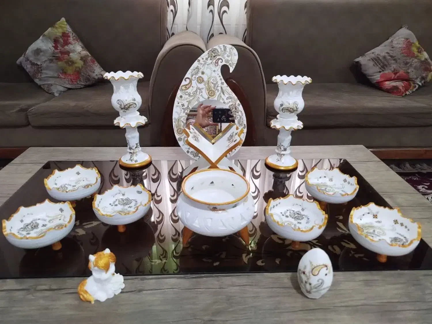 هفت سین|صنایع دستی و سایر لوازم تزئینی|ابریشم, |دیوار