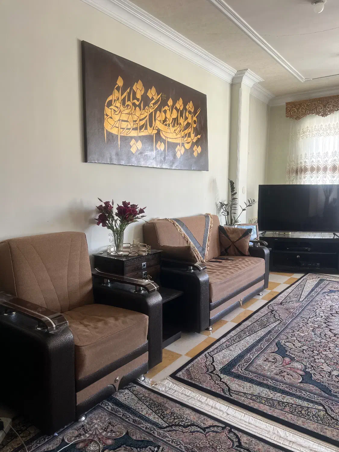 مبل ۷ نفره|مبلمان خانگی و میز عسلی|سروآباد, |دیوار