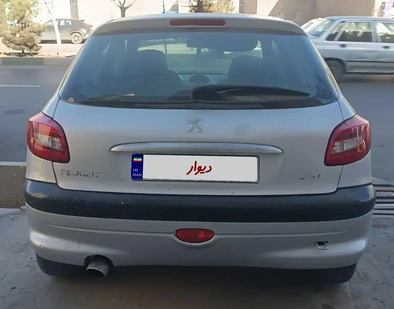 206 مدل 83 تیپ 3|خودرو سواری و وانت|قم, تعویض پلاک|دیوار