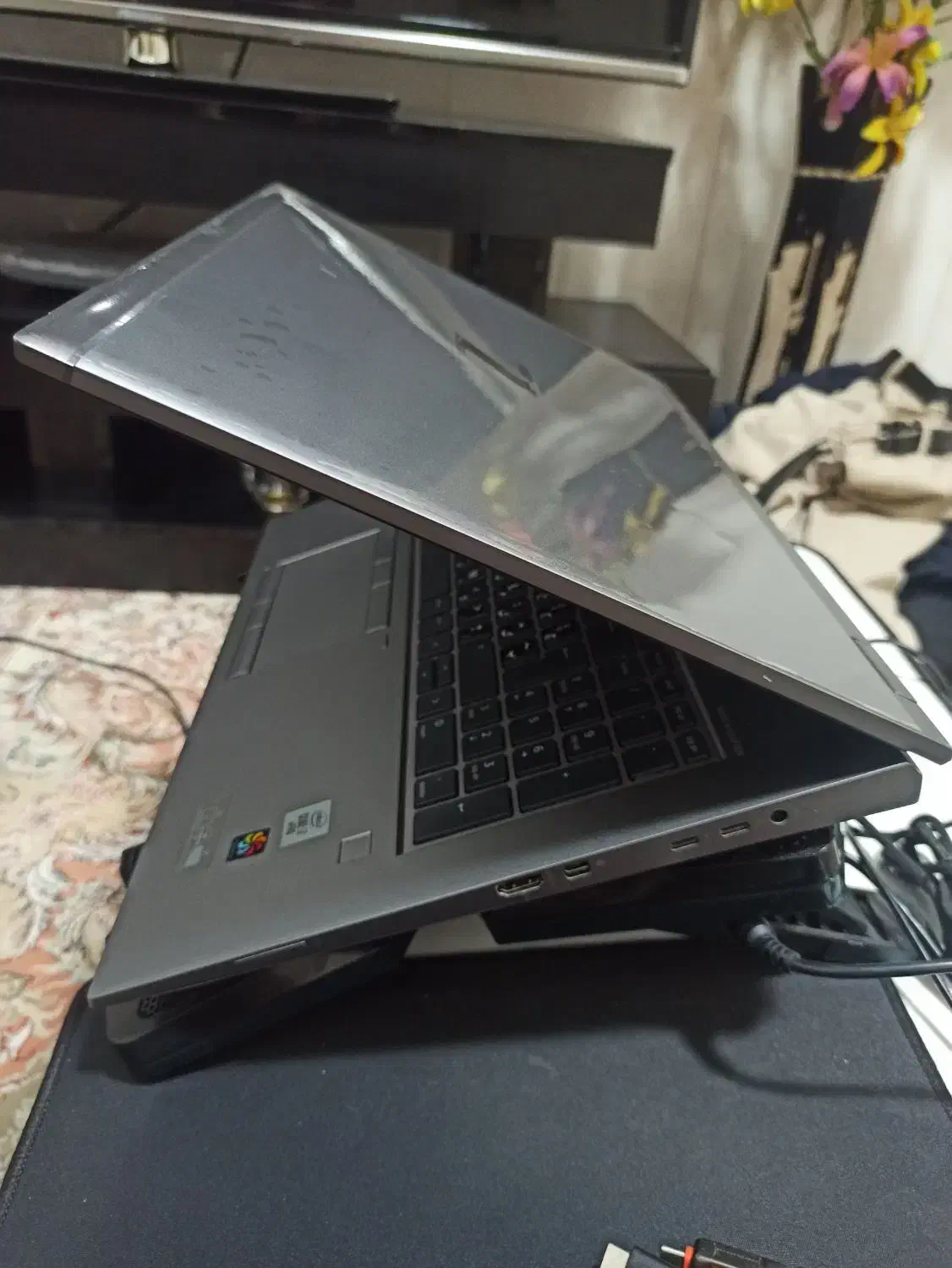 لپتاپ در حد نو zbook FURY G7 4K قدرتمند|رایانه همراه|قم, علی آباد سعدگان|دیوار