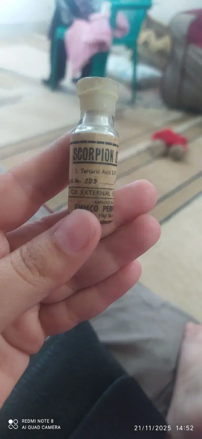 نیش عقرب|کلکسیون اشیاء عتیقه|لامرد, |دیوار