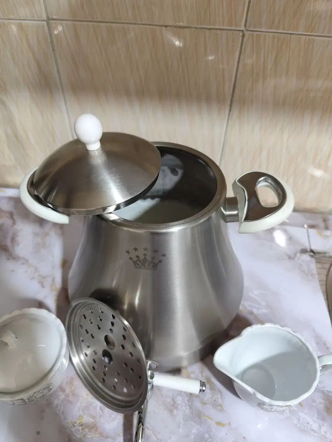 کتری قوری|قوری، کتری، قهوه‌ساز دستی|هشتگرد, ینگی امام|دیوار