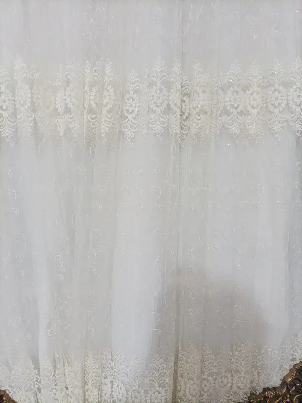 تور سفید نو|پرده، رانر، رومیزی|تایباد, |دیوار